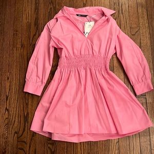 Zara poplin dress 💕 NWT